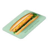 Aangepaste tekst Hot Dog magneet (Linkerzijde)