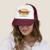 Aangepaste tekst Hot Dog Trucker Pet (In situ)