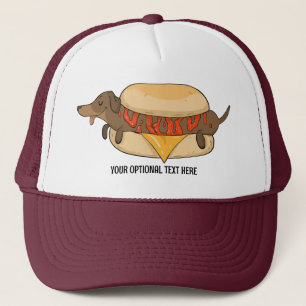 Aangepaste tekst Hot Dog Trucker Pet
