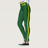 Aangepaste tekst huisdier kat moeder schattig groe leggings (Links)
