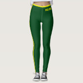 Aangepaste tekst huisdier kat moeder schattig groe leggings (Voorkant)