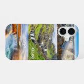 Aangepaste tekst IJsland iPhone 16 Hoesje (Achterkant horizontaal)