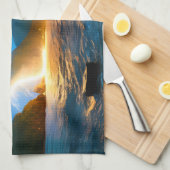 Aangepaste tekst IJsland Theedoek (Quarter Fold)