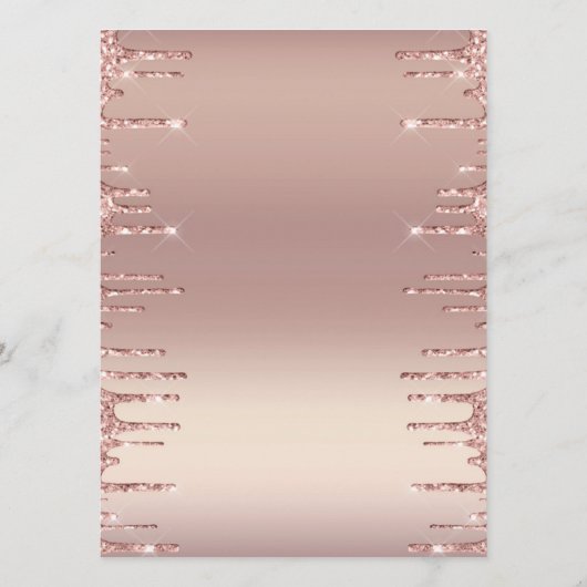 Aangepaste tekst in het menu roos Gold - Uw letter (Achterkant)