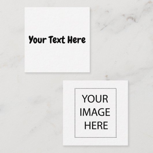 Aangepaste tekst informatiekaartje (Voorkant / Achterkant)