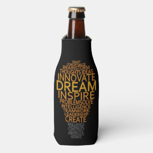 Aangepaste tekst Inspirerend Lightbulb Flesjeskoeler