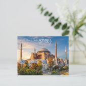 Aangepaste tekst Istanbul Briefkaart (Staand voorkant)