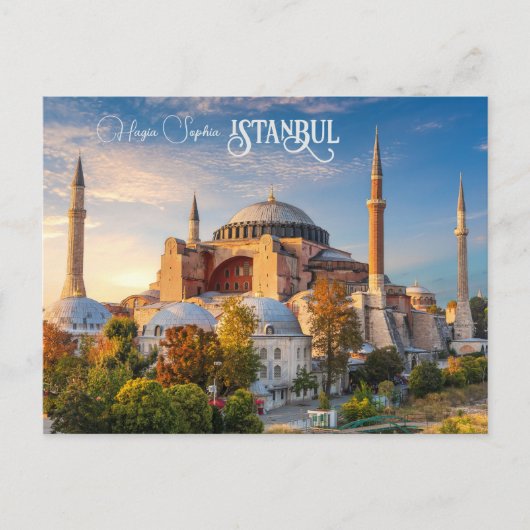 Aangepaste tekst Istanbul Briefkaart (Voorkant)