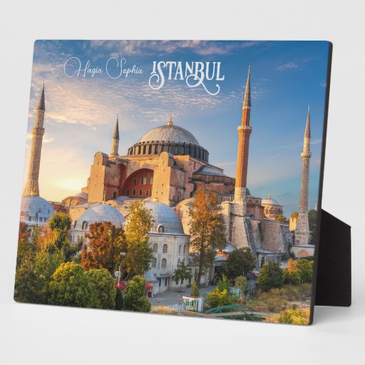 Aangepaste tekst Istanbul Fotoplaat (Zijkant)