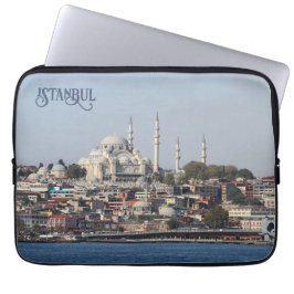 Aangepaste tekst Istanbul Laptop Sleeve