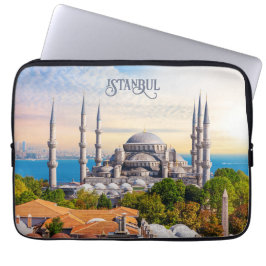 Aangepaste tekst Istanbul Laptop Sleeve