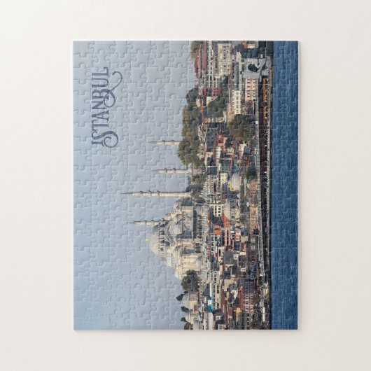 Aangepaste tekst Istanbul Legpuzzel (Verticaal)
