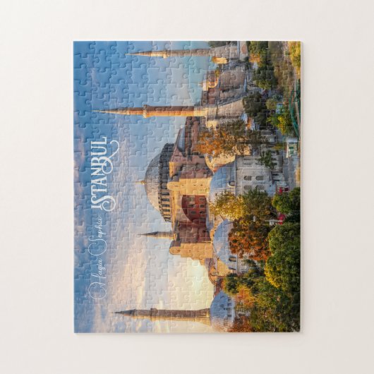 Aangepaste tekst Istanbul Legpuzzel (Verticaal)