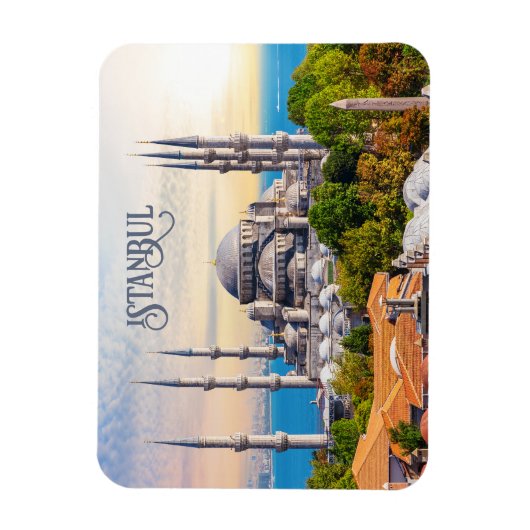 Aangepaste tekst Istanbul Magneet (Verticaal)