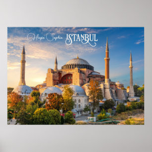Aangepaste tekst Istanbul Poster