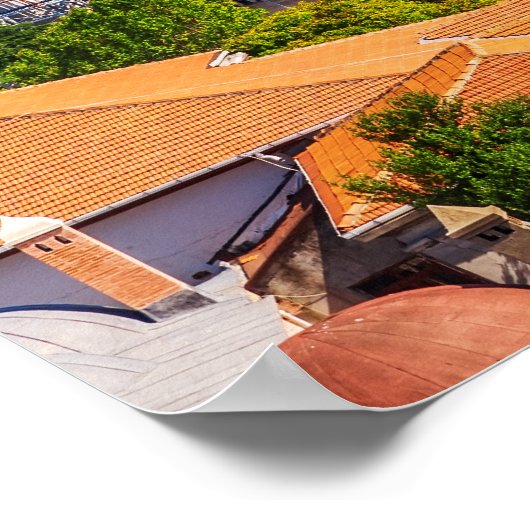 Aangepaste tekst Istanbul Poster (Hoek)