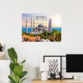 Aangepaste tekst Istanbul Poster (Thuiskantoor)