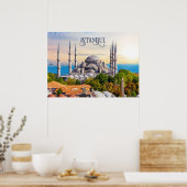 Aangepaste tekst Istanbul Poster (Keuken)