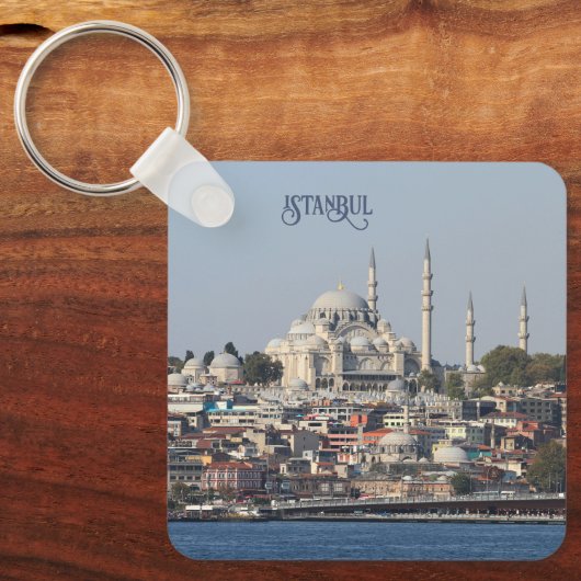Aangepaste tekst Istanbul Sleutelhanger (Voorkant)