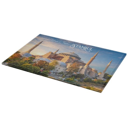 Aangepaste tekst Istanbul Snijplank (Hoek)