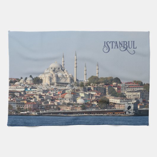 Aangepaste tekst Istanbul Theedoek (Horizontaal)