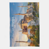 Aangepaste tekst Istanbul Theedoek (Verticaal)