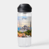 Aangepaste tekst Istanbul Waterfles (Achterkant)