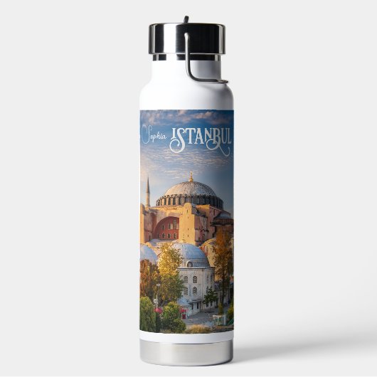 Aangepaste tekst Istanbul Waterfles (Links)