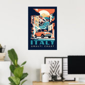 Aangepaste tekst Italië Poster (Thuiskantoor)