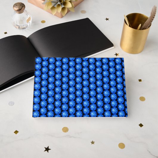 Aangepaste tekst: Jewel Facets Gastenboek (Voorkant open)