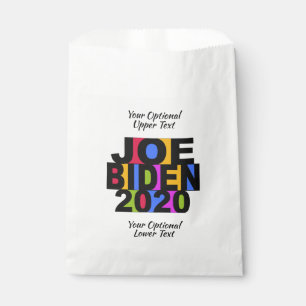 Aangepaste tekst JOE BIDEN 2020 tasjes Bedankzakje