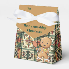 Aangepaste tekst Jolly Ginger Paddle Pouch Bedankdoosjes