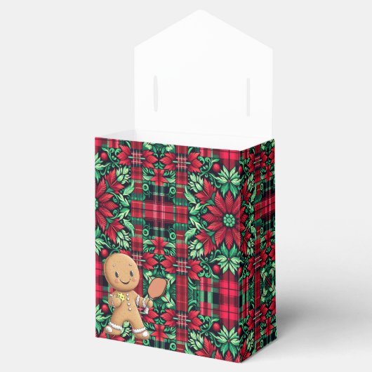 Aangepaste tekst Jolly Ginger Paddle Pouch Bedankdoosjes (Geopend)