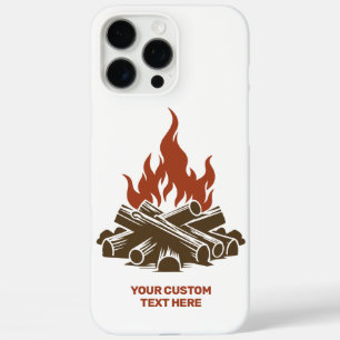 Aangepaste tekst kamperen iPhone 16 pro max hoesje