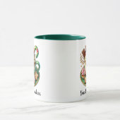 Aangepaste tekst Kerstmis Hot Chocolate Mok (Midden)