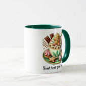 Aangepaste tekst Kerstmis Hot Chocolate Mok (Voorkant rechts)