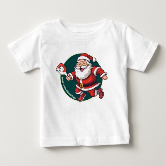 Aangepaste tekst 🎅Kerstmis pickleball (Voorkant)