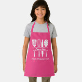 Aangepaste Tekst Keuken Monogram BBQ Chef Bakken G Schort (Insitu)