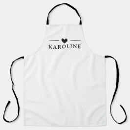Aangepaste tekst, keuken Schort