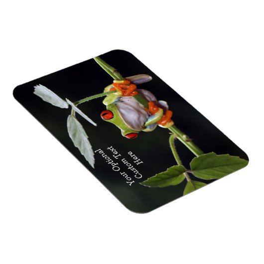 Aangepaste tekst kikker magneet (Rechterzijde)