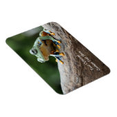 Aangepaste tekst kikker magneet (Rechterzijde)