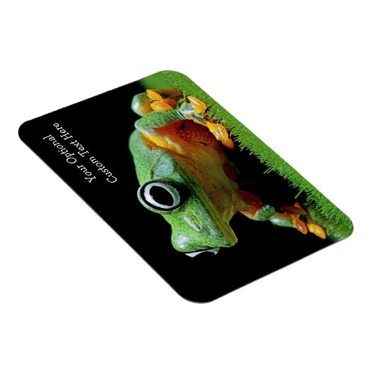 Aangepaste tekst kikker magneet (Rechterzijde)