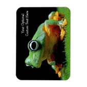 Aangepaste tekst kikker magneet (Verticaal)