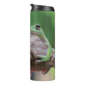 Aangepaste tekst kikker thermische trommel thermosbeker (Geroteerd rechts)