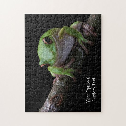 Aangepaste tekst Kikkerpuizen Legpuzzel (Verticaal)