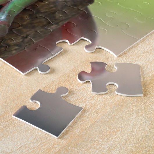 Aangepaste tekst Kikkerpuizen Legpuzzel (Zijkant)