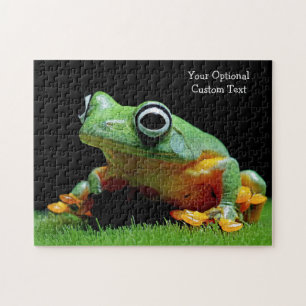 Aangepaste tekst Kikkerpuizen Legpuzzel