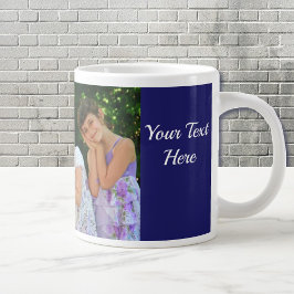 Aangepaste tekst Kinder Foto van papa's grote 20 o Koffiekop