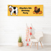 Aangepaste tekst kinderen banner dierillustraties (Insitu)