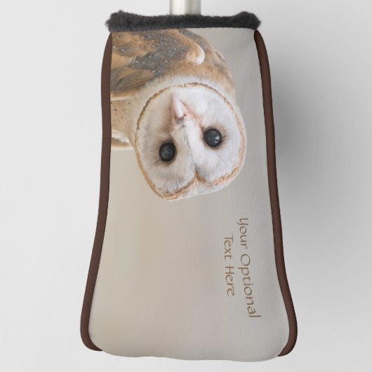 Aangepaste tekst klapt over golfheadcover (Draai 90)